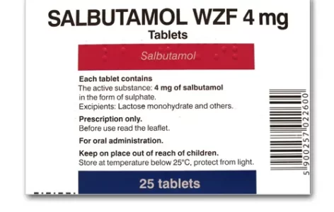 Salbutamol 40 mcg- 25 tabs
