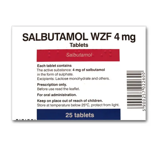 Salbutamol 40 mcg- 25 tabs