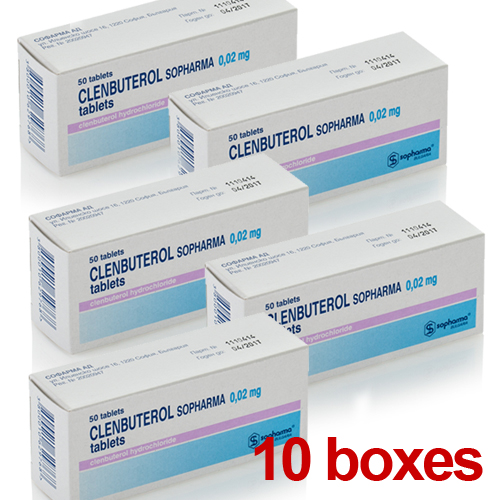 Comprar Clenbuterol Clen Sopharma en venta en línea