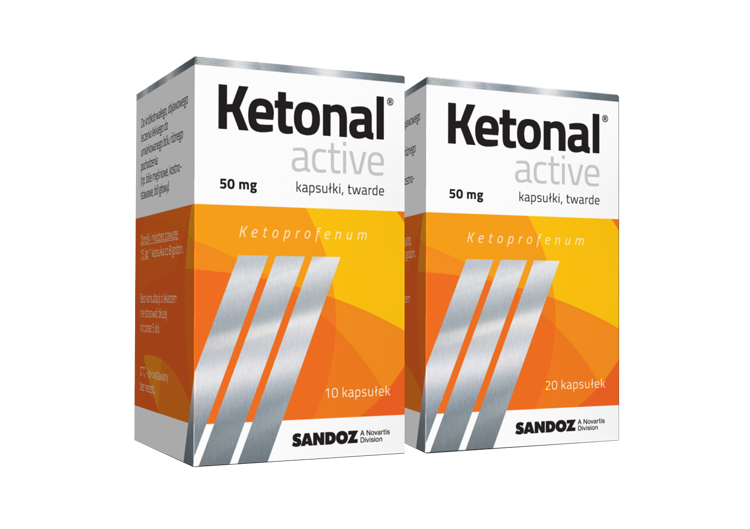 Ketonal 50 mg