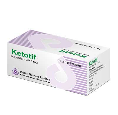 Ketotif Ketotifen Delta Pharma Limited