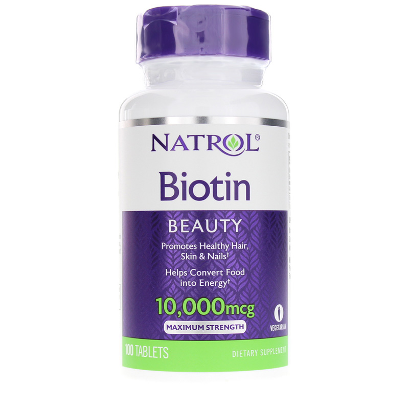 Natrol Biotin 10 000 mcg Maximum Strength tablets