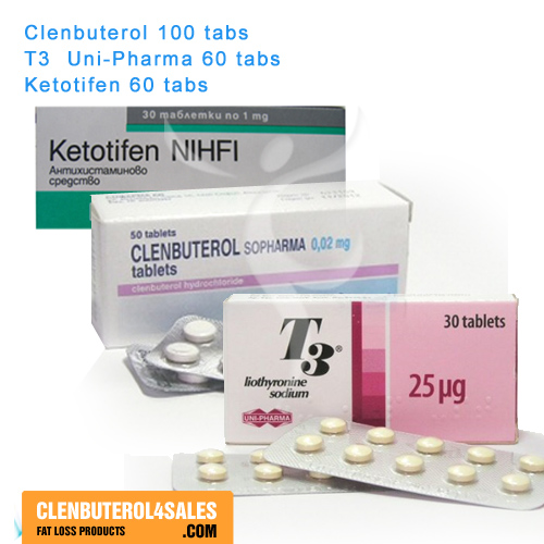 Comprar en Línea Clenbuterol T3 en la pila de venta