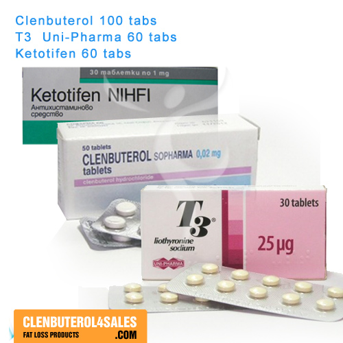 Köp på nätet Clenbuterol T3 Ketotifen till salu