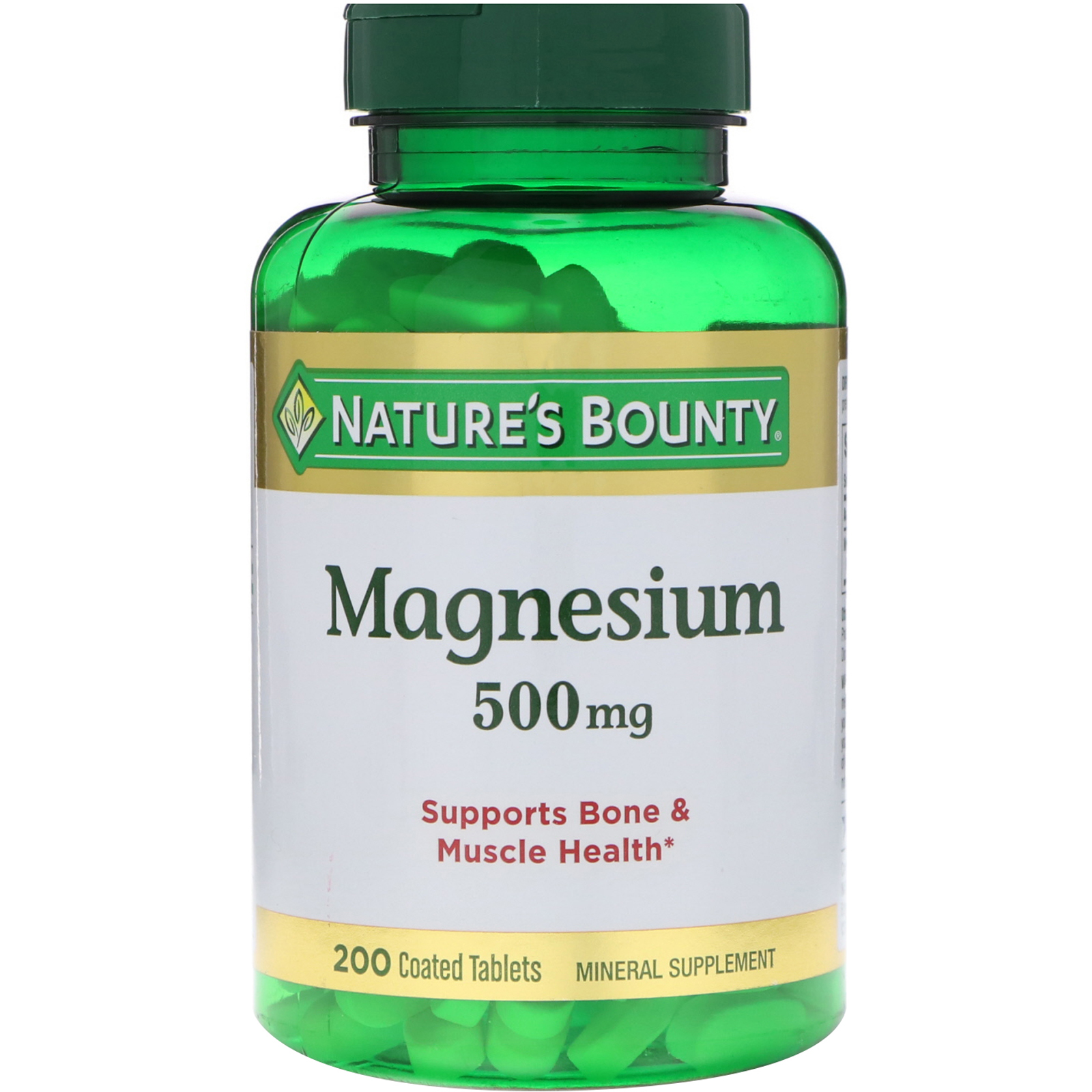 Nature s bounty magnesium tablets 500mg 200 ct review
