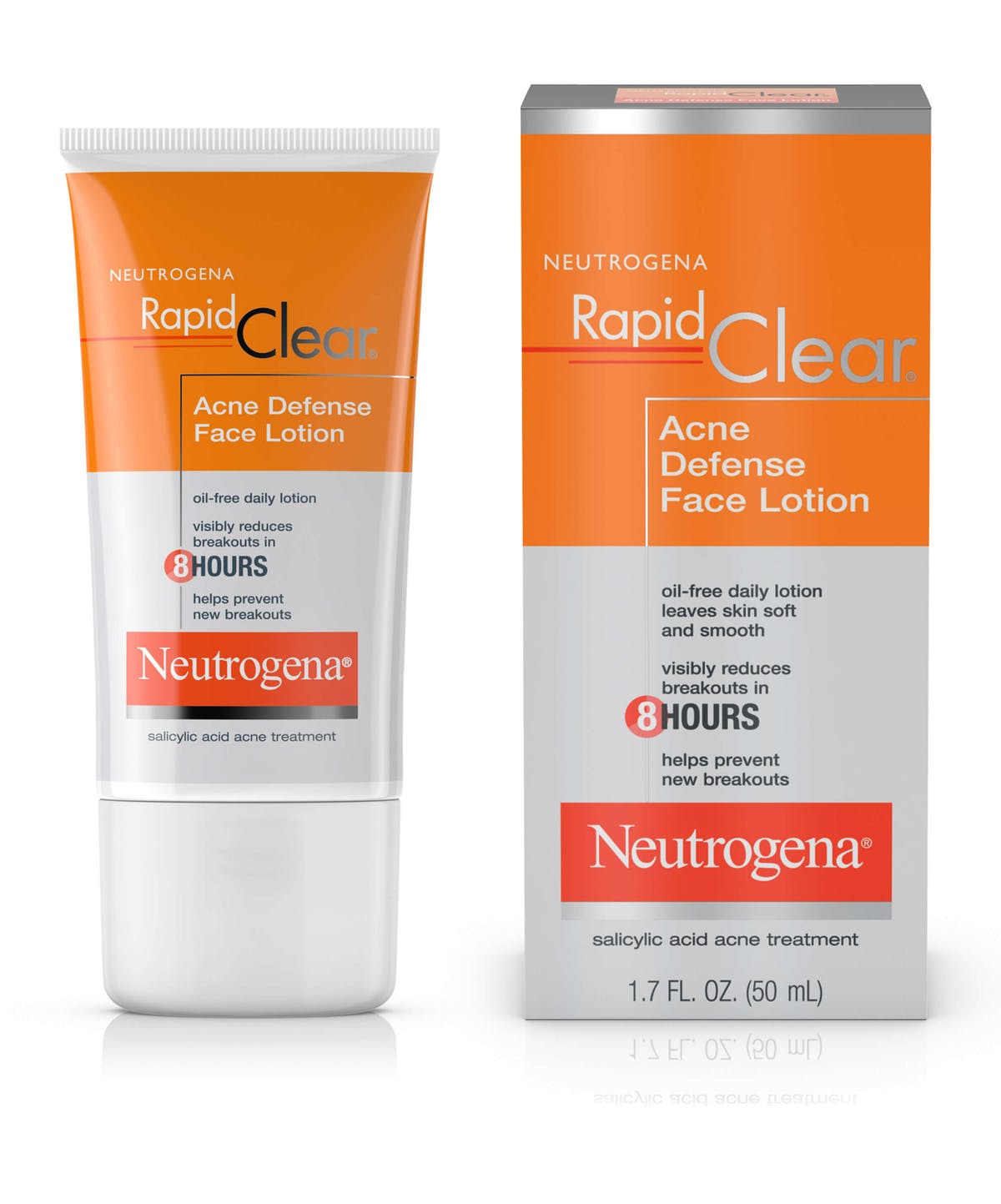 Rapid Clear Acne Defense Oil-Free Face Lotion & Moisturizer Review