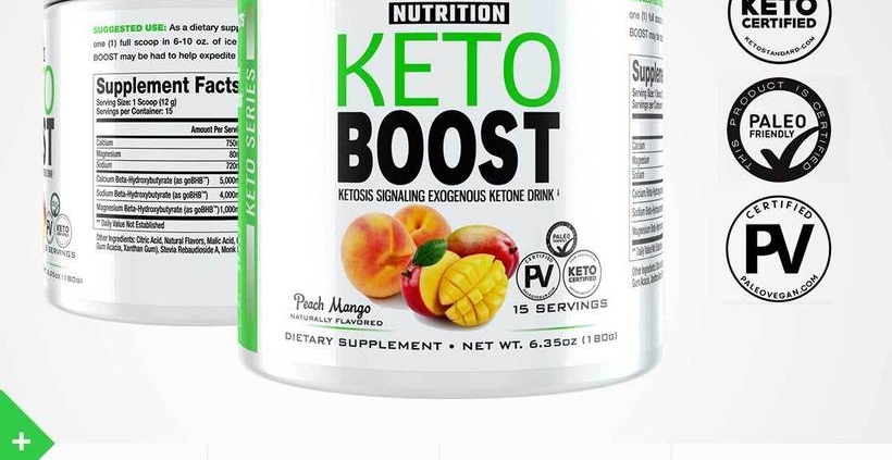 Sparta Nutrition Keto Boost, 15 Servings Peach Mango Review