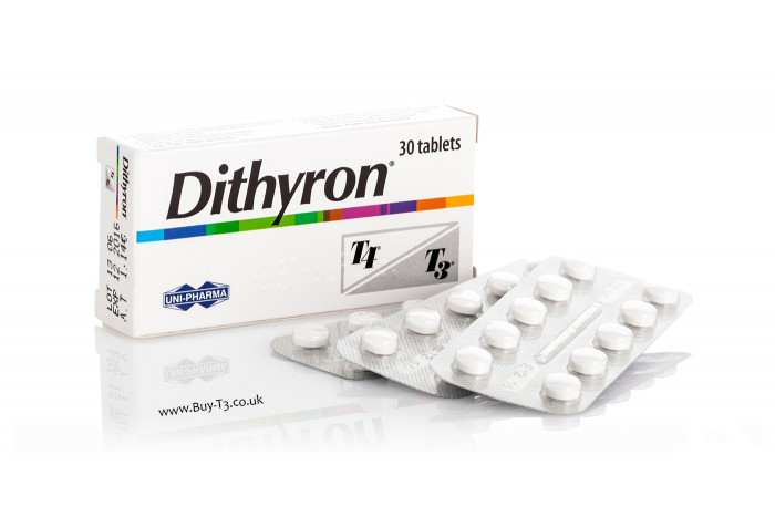 Uni-Pharma Dithyron T3 25mg T4 50mg Sale
