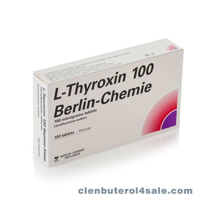 Comprar T4 L-Thyroxin 100 Levothyroxine