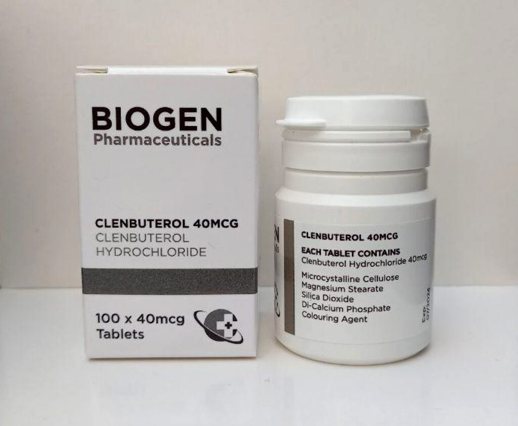 Biogen Pharmaceuticals Clenbuterol 40mcg 100 Tablets Review