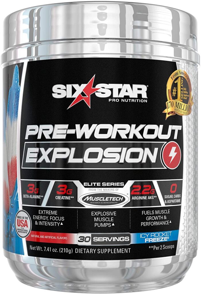 Six Star PreWorkout Explosion