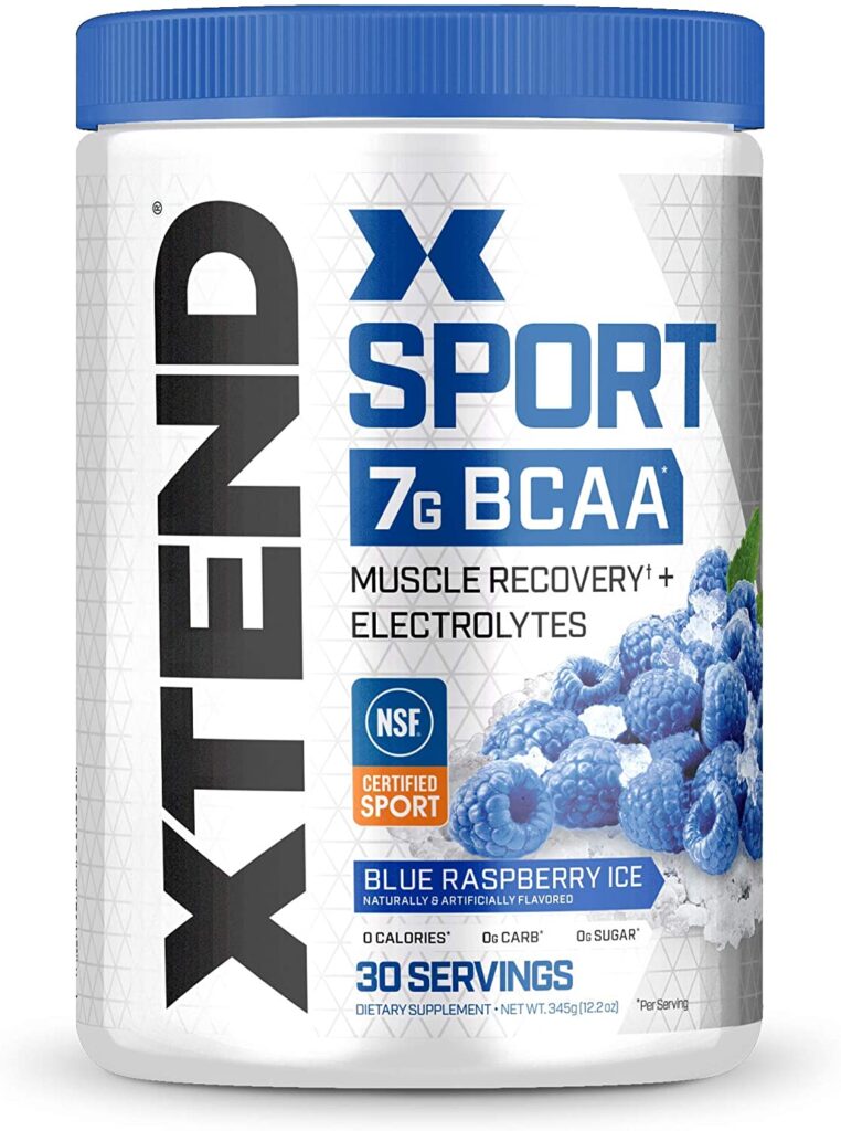 XTEND Sport BCAA Powder Blue Raspberry Ice