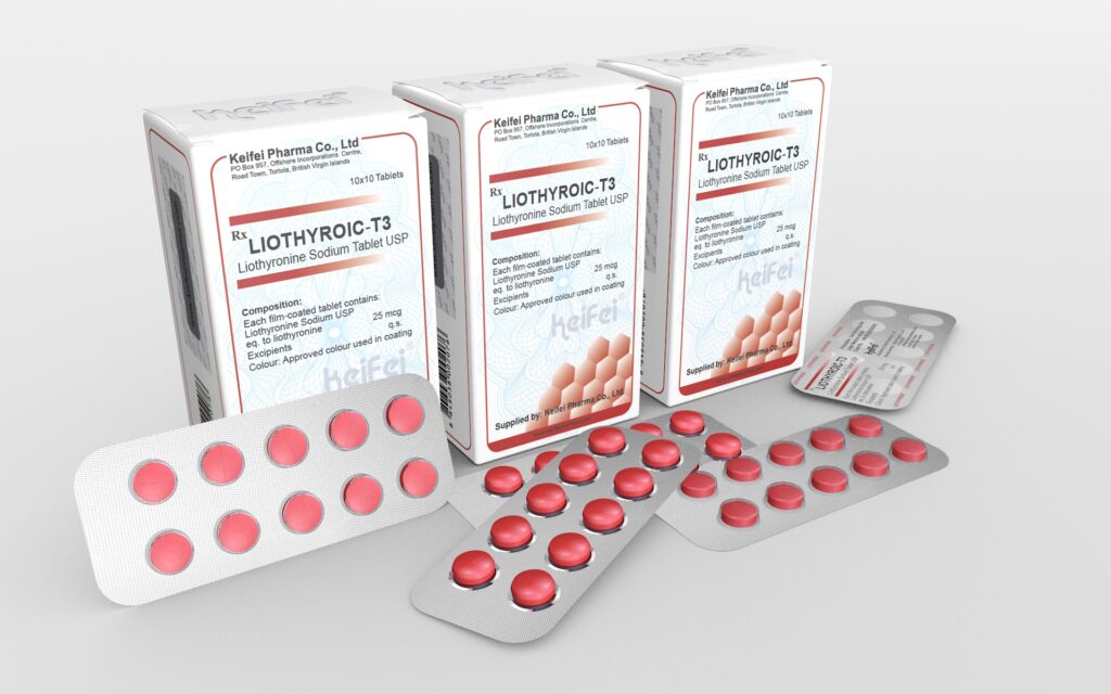 Keifei 25mcg 50 Liothyroic-T3 tablets Cytomel Review